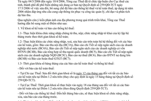 Công văn 1701/TCT-DTTT hướng dẫn thực hiện Quyết định 259/QĐ-TCT