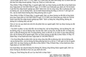 Công văn 1715/TCT-PCCS chính sách ưu đãi thuế thu nhập doanh nghiệp