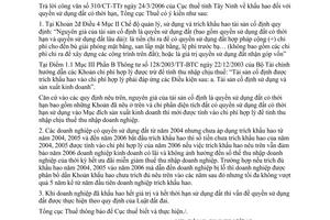 Công văn 1760/TCT-PCCS khấu hao quyền sử dụng đất có thời hạn