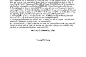 Công văn số 6273/BTC-TCT thủ tục thu, nộp lệ phí trước bạ