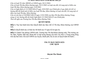 Quyết định 36/2006/QĐ-UBND Quy chế Thi đua, Khen thưởng