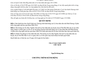 Quyết định 133/2006/QĐ-UBND phát triển công nghệ sinh học 2006 2010 Bình Dương