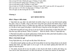 Nghị định 52/2006/NĐ-CP phát hành trái phiếu doanh nghiệp