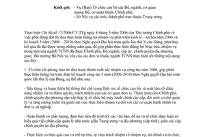 Công văn 2383/BNV-VP thực hiện Chỉ thị số 17 của Thủ tướng Chính phủ về công tác thi đua khen thưởng trong ngành TCNN