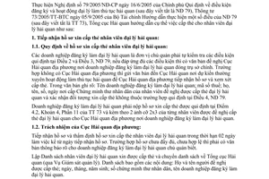 Công văn 2609/TCHQ-GSQL hướng dẫn cấp thẻ cho nhân viên đại lý hải quan