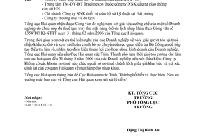 Công văn 2804/TCHQ-KTTT xử lý thuế xe ôtô nhập khẩu