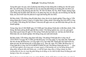 Công văn 1251/BBCVT-KHCN ảnh hưởng của trạm thu phát thông tin di động