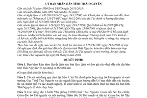 Quyết định 1321/2006/QĐ-UBND đơn giá cho thuê đất