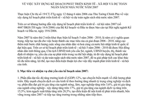 Chỉ thị 10/2006/CT-UBND kế hoạch phát triển kinh tế dự toán ngân sách An Giang