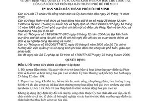 Quyết định 93/2006/QĐ-UBND quản lý sử dụng kinh phí đảm bảo cho công tác hòa giải ở cơ sở thành phố Hồ Chí Minh