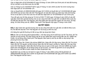 Quyết định 1336/2006/QĐ-UBND Đơn giá bồi thường nhà công trình kiến trúc