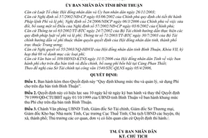 Quyết định 46/2006/QĐ-UBND  khung mức thu quản lý, sử dụng phí