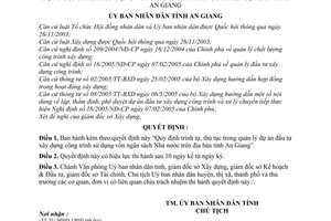 Quyết định 27/2006/QĐ-UBND trình tự, thủ tục trong quản lý dự án đầu tư xây dựng