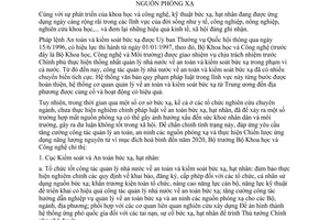 Chỉ thị 13/2006/CT-BKHCN tăng cường công tác quản lý an toàn bức xạ an ninh nguồn phóng xạ