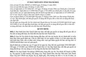 Quyết định 1613/2006/QĐ-UBND Quy chế đấu giá quyền sử dụng đất