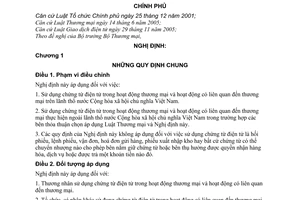 Nghị định 57/2006/NĐ-CP thương mại điện tử