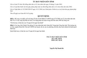 Quyết định 1391/2006/QĐ-UBND bổ sung 04/2006/CT-UBND sử dụng điện tiết kiệm 2006 Bến Tre