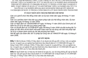 Quyết định 86/2006/QĐ-UBND quản lý giúp đỡ học viên cai nghiện ma túy và người sau cai nghiện hồi gia