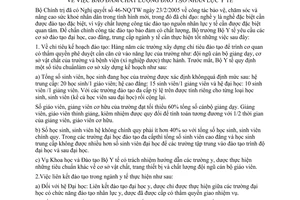 Chỉ thị 06/2006/CT-BYT bảo đảm chất lượng đào tạo nhân lực y tế