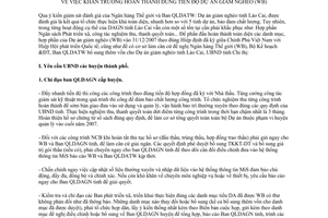 Chỉ thị 08/CT-UBND năm 2006 hoàn thành đúng tiến độ dự án giảm nghèo Lào Cai