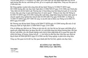 Công văn 3338/TCHQ–GSQL xuất khẩu gỗ có nguồn gốc nhập khẩu