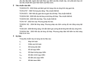 Tiêu chuẩn xây dựng Việt Nam TCXDVN 373:2006 về chỉ dẫn đánh giá mức độ nguy hiểm của kết cấu nhà do Bộ Xây dựng ban hành
