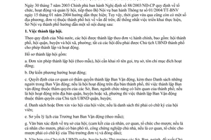 Hướng dẫn 1483/SNV-TCBC tổ chức hội do Sở nội vụ thành phố Đà Nẵng ban hành