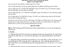 Nghị quyết 04/2006/NQ-HĐND kiện toàn tổ chức mạng lưới thú y tỉnh Bình Định