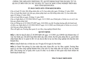 Quyết định 62/2006/QĐ-UBND bãi bỏ Quyết định 28/2003/QĐ-UB