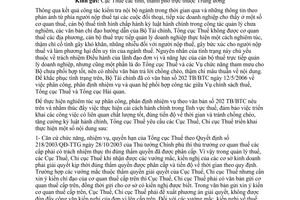 Công văn 3127/TCT-PCCS tăng cường kỷ luật hành chính trong công tác quản lý thuế