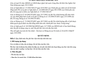 Quyết định 1294/2006/QĐ-UBND Mức thu phí thư viện trên địa bàn tỉnh Phú Yên