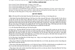 Quyết định 198/2006/QĐ-TTg  Đề án hình thành Tập đoàn Dầu khí Quốc gia Việt Nam