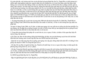 Chỉ thị 16/2006/CT- UBND thống nhất áp dụng thời gian gián đoạn sau vụ nuôi tôm sú Bến Tre