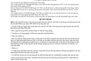 Quyết định 1382/QĐ-UBND phê duyệt đề cương dự toán quy hoạch chăn nuôi, giết mổ, chế biến tiêu thụ gia cầm tập trung