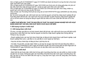 Thông tư 74/2006/TT-BTC miễn thuế đánh bắt hải sản sản xuất muối chưa qua chế biến giảm thuế cơ sở kinh doanh SDLĐ dân tộc thiểu số 2006-2010