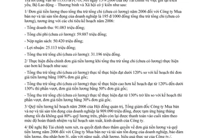 Công văn 3251/LĐTBXH-TL đơn giá tiền lương năm 2006 Công ty Mua bán nợ và tài sản tồn đọng