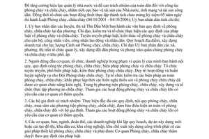 Chỉ thị 30/2006/CT-UBND nâng cao trách nhiệm công tác phòng cháy Bình Dương