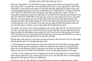 Chỉ thị 31/2006/CT-UBND kiện toàn tổ chức pháp chế Quảng Bình