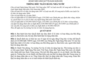 Quyết định 45/2006/QĐ-NHNN tổ chức hoạt động Hội đồng quản trị, ban kiểm soát, bộ máy điều hành Quỹ tín dụng nhân dân