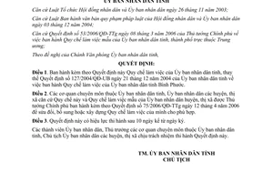 Quyết định 91/2006/QĐ-UBND quy chế làm việc Ủy ban nhân dân tỉnh Bình Phước