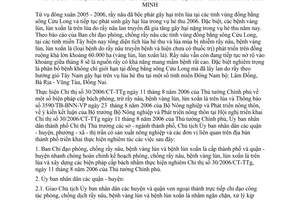 Chỉ thị 29/2006/CT-UBND tăng cường biện pháp cấp bách phòng, chống rầy nâu, bệnh vàng lùn bệnh lùn xoắn lá hại lúa thành phố Hồ Chí Minh