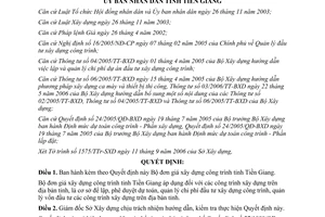 Quyết định 49/2006/QĐ-UBND Bộ đơn giá xây dựng công trình tỉnh Tiền Giang