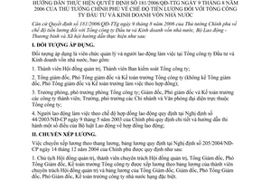 Thông tư 15/2006/TT-BLĐTBXH chế độ tiền lương Tổng công ty Đầu tư Kinh doanh vốn nhà nước hướng dẫn 181/2006/QĐ-TTg