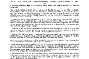 Kế họach 7113/UBND-ĐT Phòng chống ùn tắc giao thông trên địa bàn thành phố cuối 2006