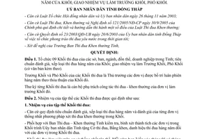 Quyết định 57/2006/QĐ-UBND tổ chức khối thi đua sở ban ngành doanh nghiệp Đồng Tháp