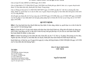 Quyết định 58/2006/QĐ-UBND chức năng nhiệm vụ quyền hạn cơ cấu Sở Y tế