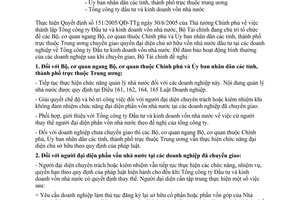 Công văn 13186/BTC-TCDN chuyển giao quyền đại diện chủ sở hữu vốn nhà nước