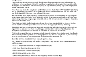 Tiêu chuẩn Việt Nam TCVN 5699-2-66:2006 (IEC 60335-2-66 : 2003) về Thiết bị điện gia dụng và thiết bị điện tương tự - An toàn - Phần 2-66: Yêu cầu cụ thể đối với thiết bị gia nhiệt đệm nước do Bộ Khoa học và Công nghệ ban hành