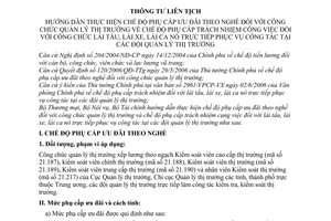 Thông tư liên tịch 12/2006/TTLT-BTM-BNV-BTC chế độ phụ cấp ưu đãi theo nghề công chức quản lý thị trường lái tàu lái xe lái ca nô