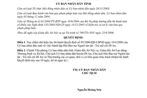 Quyết định 227/2006/QĐ-UBND chấm dứt hiệu lực Quyết định 95/2006/QĐ-UBND Bình Dương